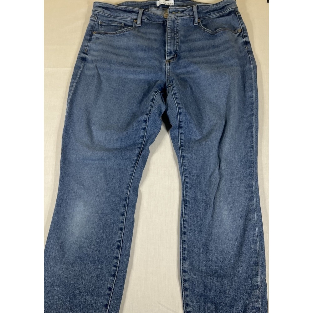 LOFT Womens Size 12 Slim Pocket Jeans Medium Wash Stretch Denim Pants
